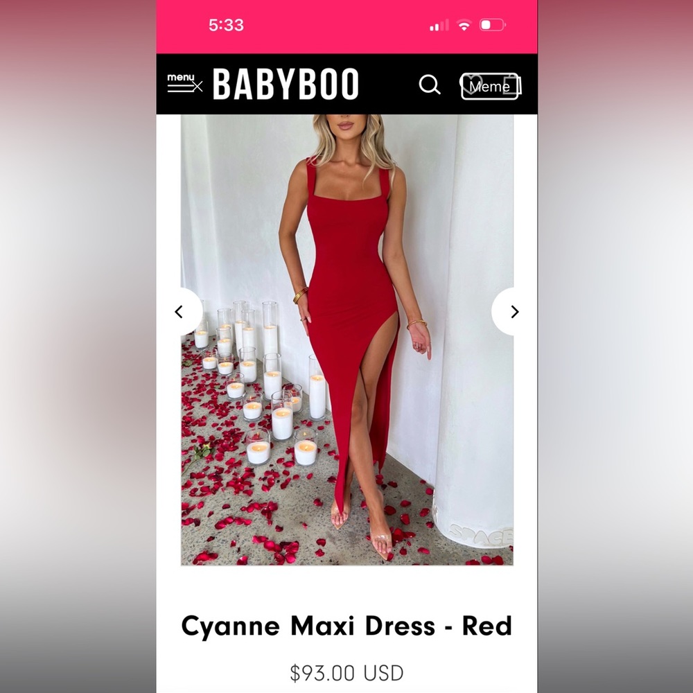 Babyboo maxi dress